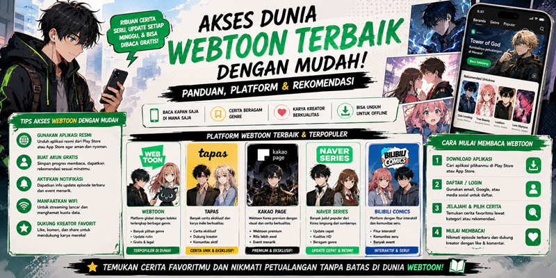 Akses Dunia Webtoon Terbaik dengan Mudah Panduan, Platform dan Rekomendasi